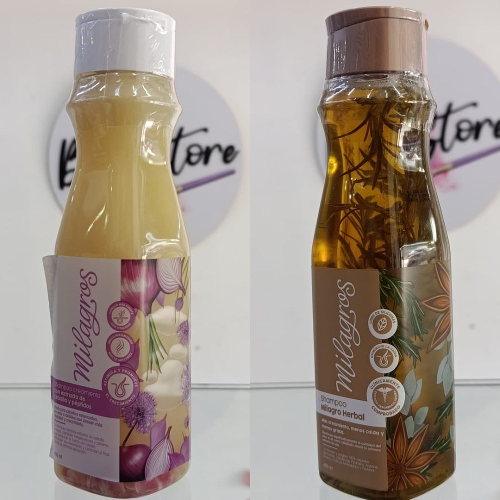 Champú Milagros 450ml (Cebolla - Romero)