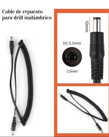 Cable para Drill Recargable (inalamb)