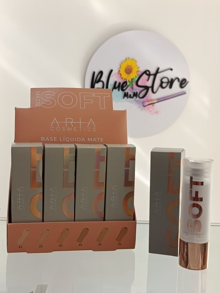 Base Liquida Matte Soft Aria Cosmetics 30ml