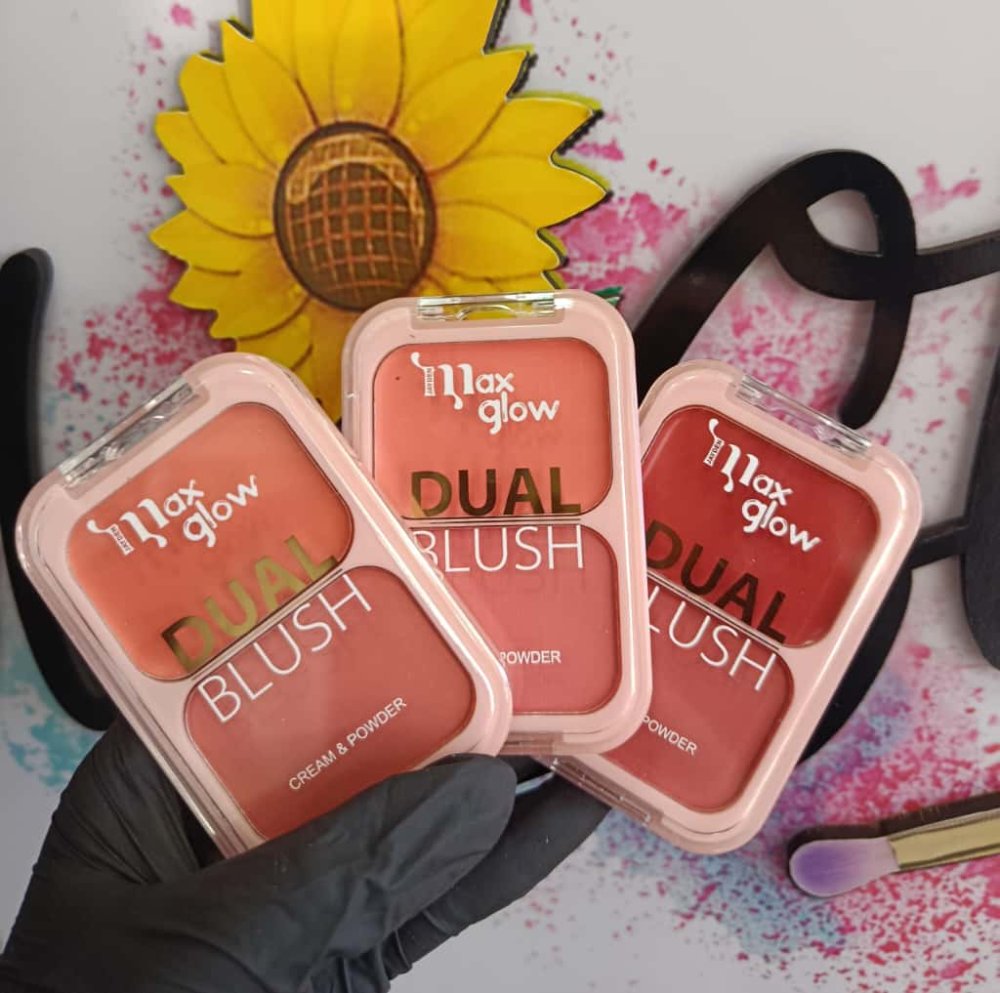 Blush Doble Maxglow Crema & Polvo 6g