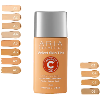 Base Velvet Skin Tint VitC Aria Cosmetics