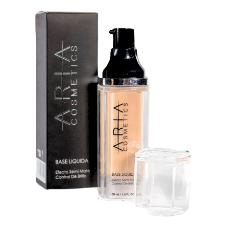 Base Liquida Semi Matte Aria Cosmetics