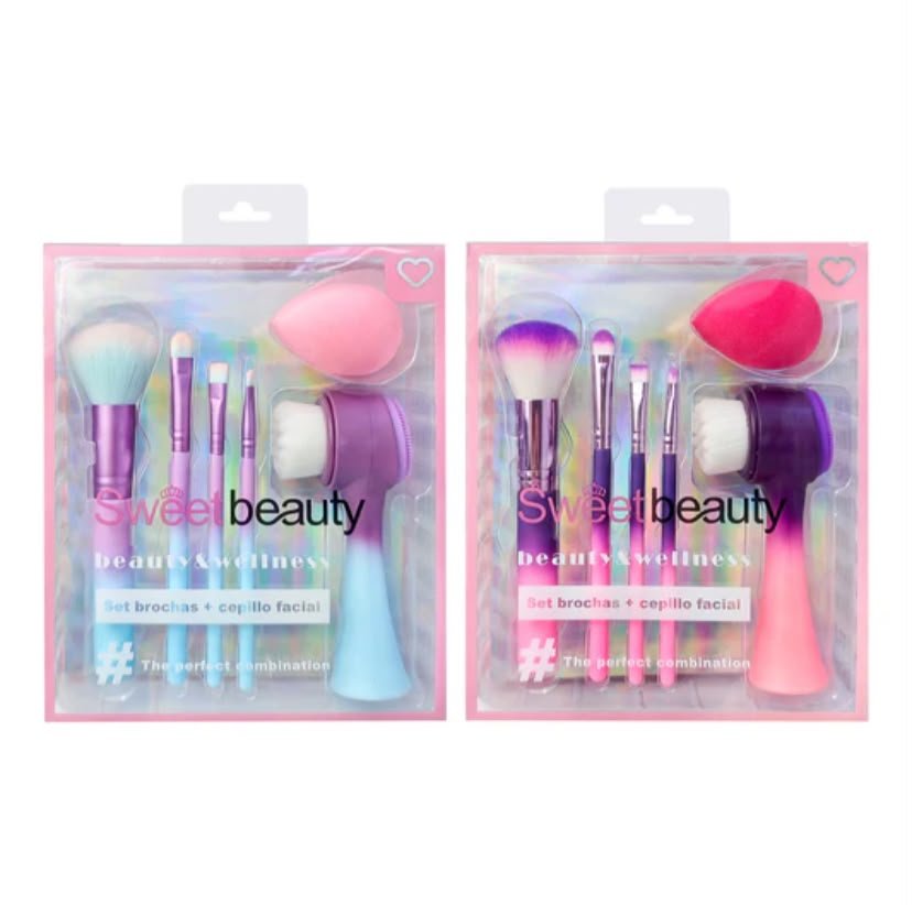 KIT BROCHA+CEPILLO FACIAL