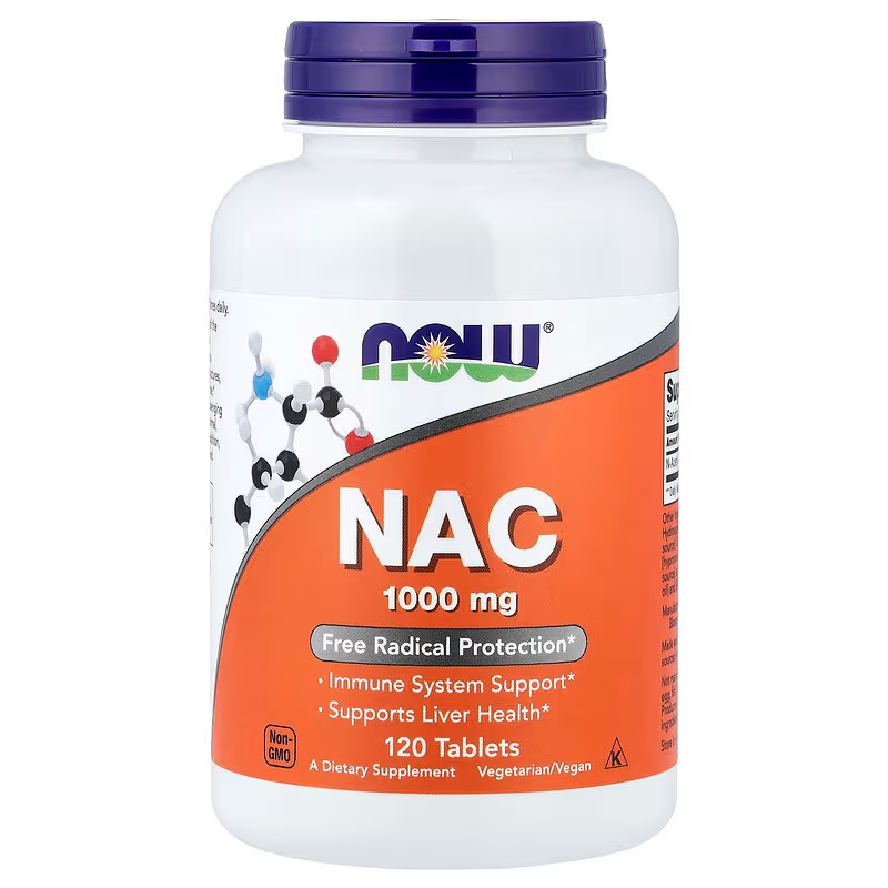 NOW NAC 1000MG 120 TABL