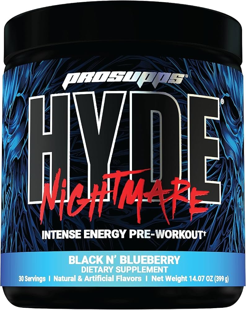 PS MR.HYDE NIGHTMARE Pre Workout 30serv BLACK N'BLUEBERRY