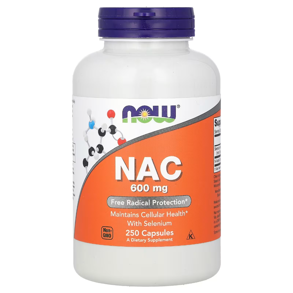 NOW NAC 600 MG 250 CAP