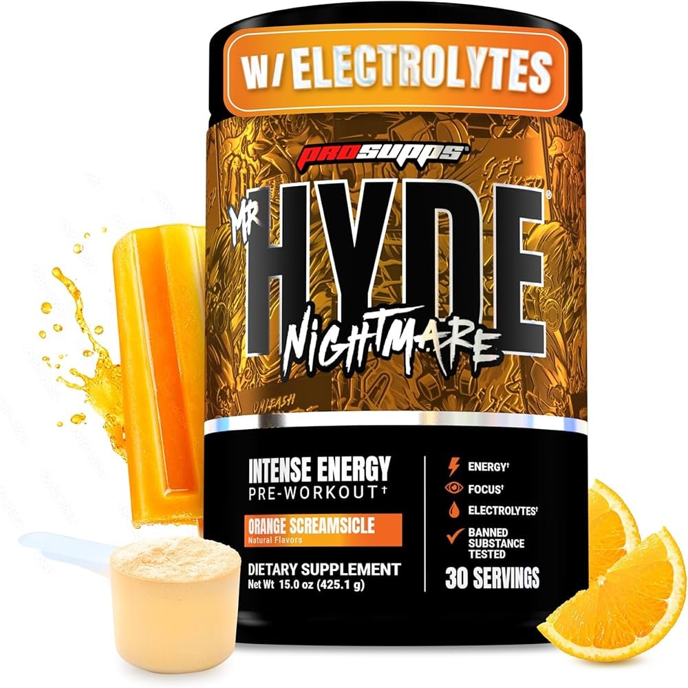 PS MR.HYDE NIGHTMARE Pre Workout 30serv ORANGE CREAMSICLE