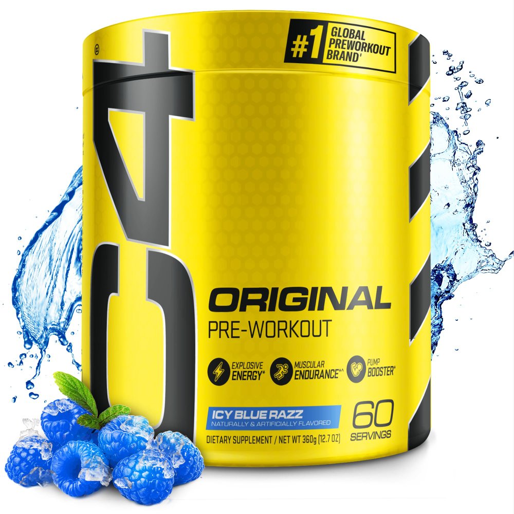 CELL C4 ORIGINAL Pre Workout 50serv ICY BLUE RASBERRY