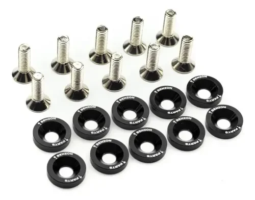 ARANDELAS ANONIZADAS - NEGRO - UNIVERSALES - BULON
