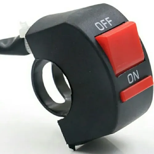 TECLA ON-OFF C/SOPORTE PARA MANUBRIO