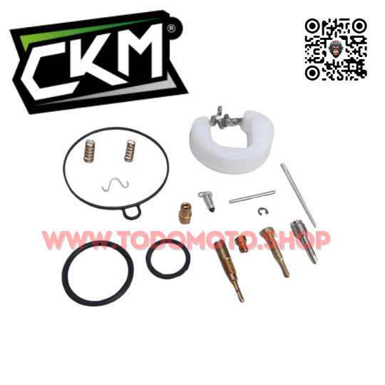 REPARACION CARBURADOR 110cc - SMASH/ BIZ/ TRIP/ ENERGY/ ZB/ BLITZ - CKM