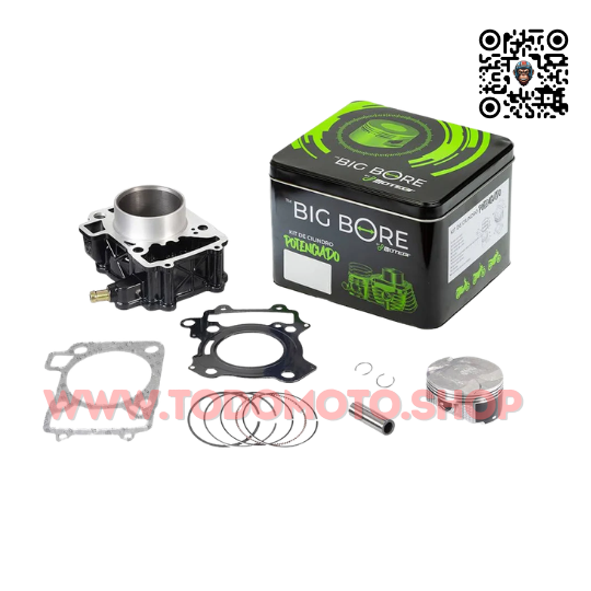 CILINDRO - BAJAJ ROUSER NS /AS /RS 200 A 230cc POTENCIADO - MOTEGI - OFERTA C/ PISTON