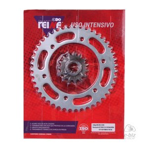 CORONA PIÑON - YAMAHA YBR 250/ FAZER 250/ YS 250 - REINF 45/15-428
