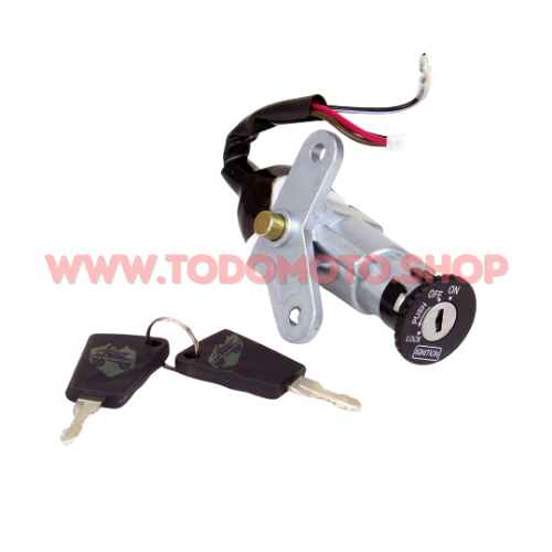 LLAVE CONTACTO - YAMAHA CRYPTON 105 (4 CABLES) (OFERTA)
