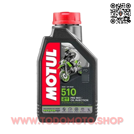 ACEITE 4T - MOTUL 510 - PRE-MIX POWERLUB (PARA MOTOR 2T)