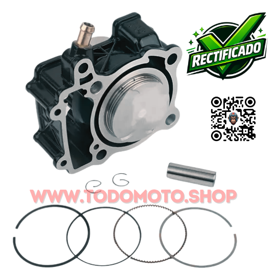 CILINDRO BAJAJ ROUSER NS /AS /RS 200 (RECTIFICADO) - OFERTA C/ PISTON