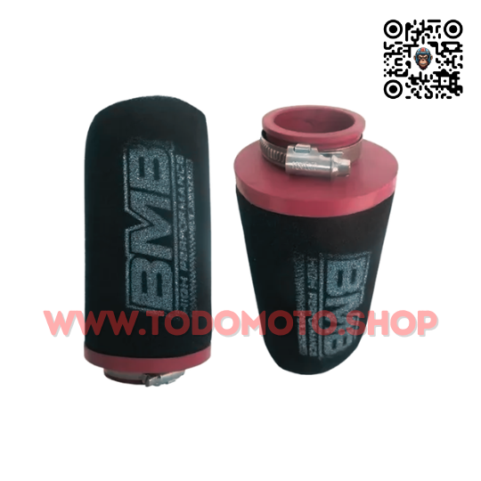 FILTRO AIRE INDIVIDUAL - 39x150 RECTO BOCA DESPL - BMB