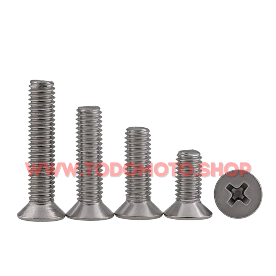 BULON CABEZA FREZADA (TORNILLO MILIMETRICO) (OFERTA) - TORNILLO
