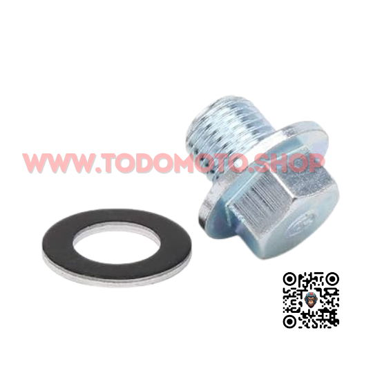 BULON TAPON DESCARGA ACEITE - MOTOS 110 A 300cc
