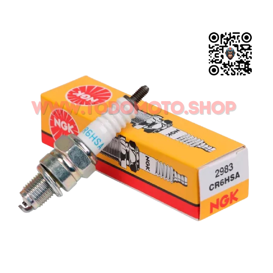 BUJIA NGK JAPON CR8HSA - (SMASH/ BIZ/ CRYPTON/ YBR/ XTZ)