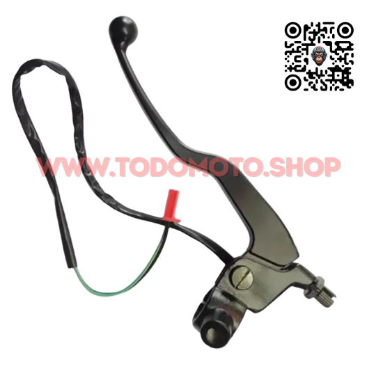 MANIJA EMBRAGUE CON SOPORTE - BAJAJ 125 135 150 200 220 (MANILLAR)