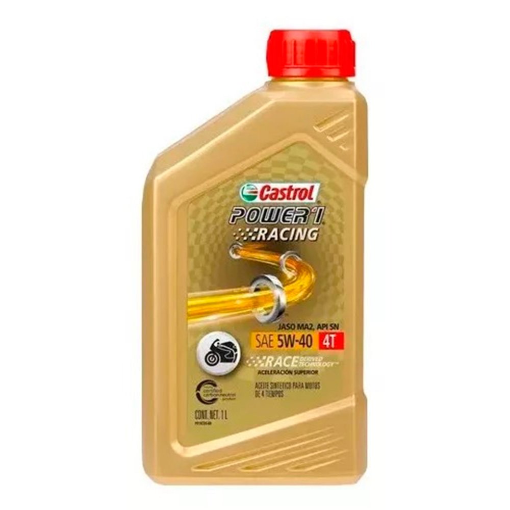 ACEITE 4T - CASTROL POWER 1 - 5W40 SINTETICO