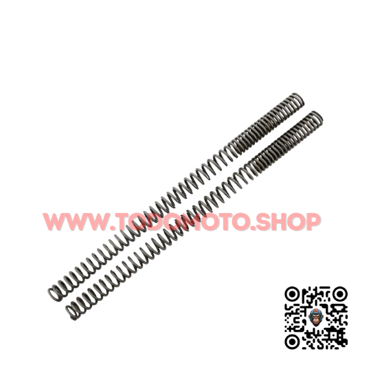 RESORTE SUSPENSION A ZAPATA (X2) - MOTOS 110 A 125cc - SMASH BIZ WAVE TRIP ENERGY MIRAGE BLITZ BIT (BARRALES))