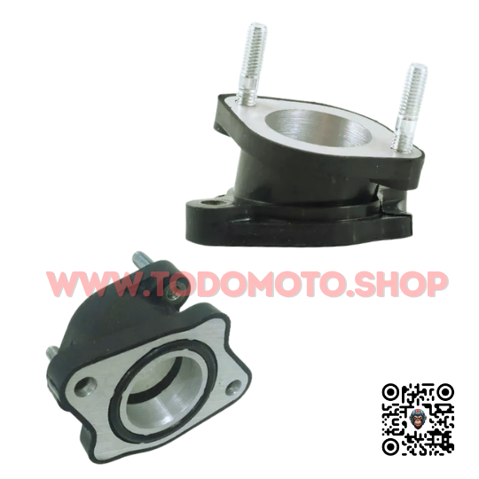 CODO ADMISIÓN CURVO CORTO - SKUA 150/ ZR 150/ TRIAX 150/ SAHEL/ X3M
