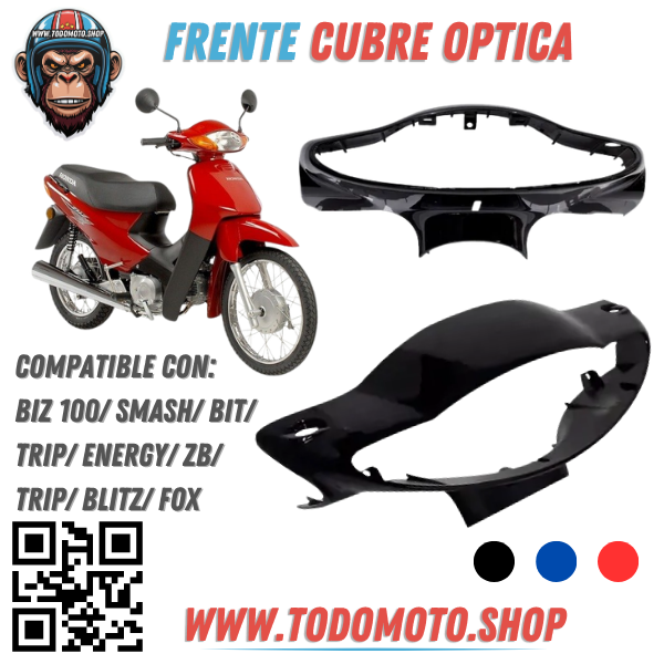 CUBRE OPTICA - SMASH/ BIZ/ TRIP/ ZB/ BLITZ/ BIT/ ENERGY