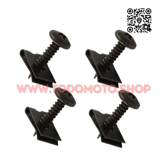 TORNILLO C/ TUERCA RAPIDA (X1) PARKER - PARA PLASTICOS - BULON  (OFERTA)