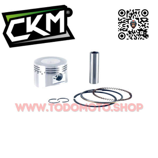 KIT PISTON - 52.4mm 0.75 - CKM - SMASH/ BIZ/ ENERGY/ TRIP/ ZB
