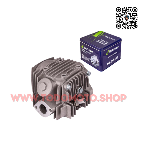 TAPA DE CILINDRO COMPLETA MOTEGI (CORTA) - SMASH/ BIZ/ TRIP/ ENERGY/ MIRAGE/ ZB/ BLITZ/ BIT- 110/ 125cc