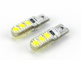 LED T10 SILICONA 12V BLANCO