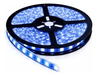 ROLLO LED 5 MTS AZUL