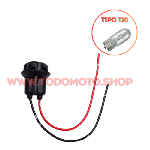 PORTALAMPARA TIPO T10 - UNIVERSAL