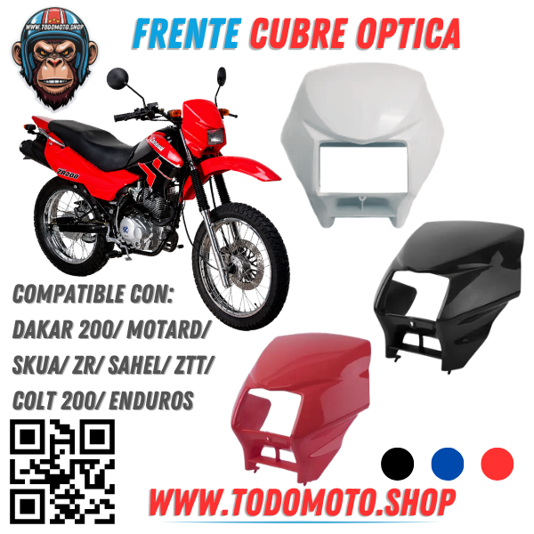 CUBRE OPTICA - SKUA/ NXR 125/ BROSS/ COLT (OFERTA)