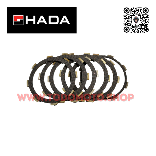 DISCOS EMBRAGUE - BAJAJ NS 200/ AS 200/ RS 200 - HADA