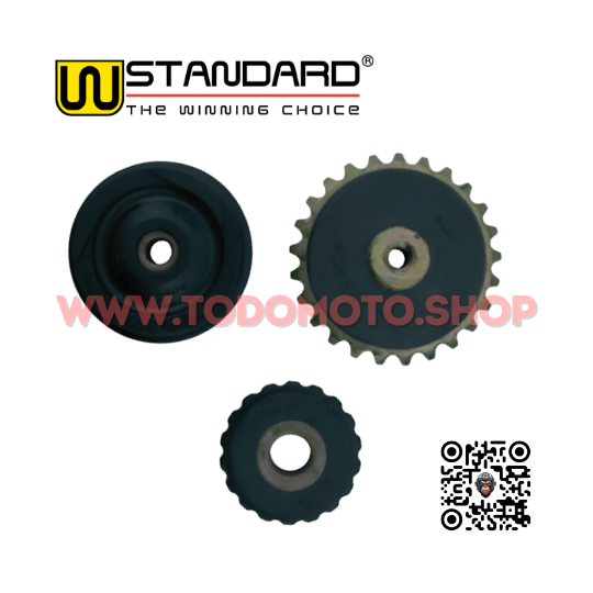 RODILLOS DISTRIBUCION 84L STD - MOTOS 110 A 125cc - SMASH/ BIZ/ WAVE/ ZB/ BLITZ/ TRIP/ ENERGY/ MIRAGE/