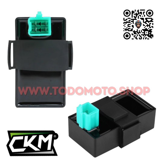 CDI 4 PINES - 110 A 125cc (AVANCE A BATERIA) - CKM