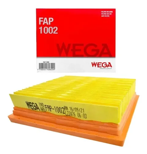 FILTRO AIRE WEGA - SKUA/ SAHEL/ SIRIUS/ ZR/ TRIAX/ COLT/ BROSS/ XR 125/ X3M - FAP-1002