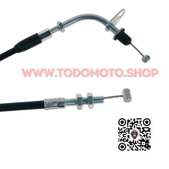 CABLE ACELERADOR - YAMAHA YBR 125 - COMPATIBLE: FZ16/ SZ 150/ XTZ 150/ FZ 2.0  (OFERTA)