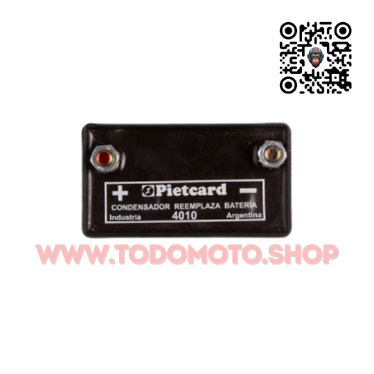 EMULADOR REEMPLAZA BATERIA C/C 6V Y 12V UNIVERSAL/ ELEMENTO ALMACENA CORRIENTE-NO SE PUEDE UTILIZAR PARA ARRANQUE