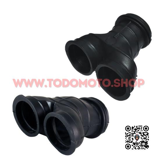 CODO ACOPLE CARBURADOR AIRE - CB 250/ HD 254/ ZANELLA PATAGONIA 250