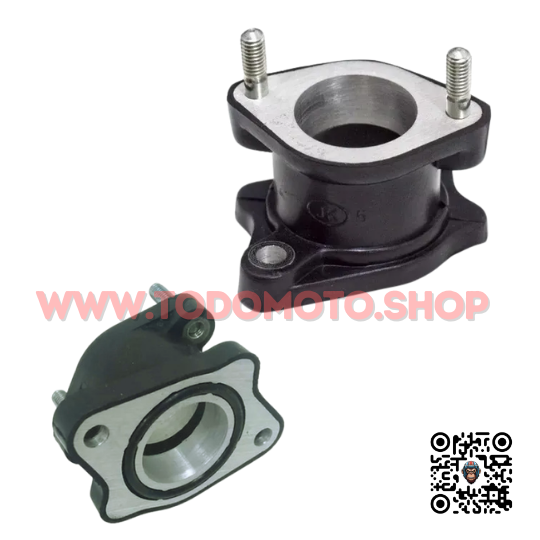 CODO ADMISION RECTO CORTO - RX150/ HUNTER/ VC150/ CE 150/ RD 150