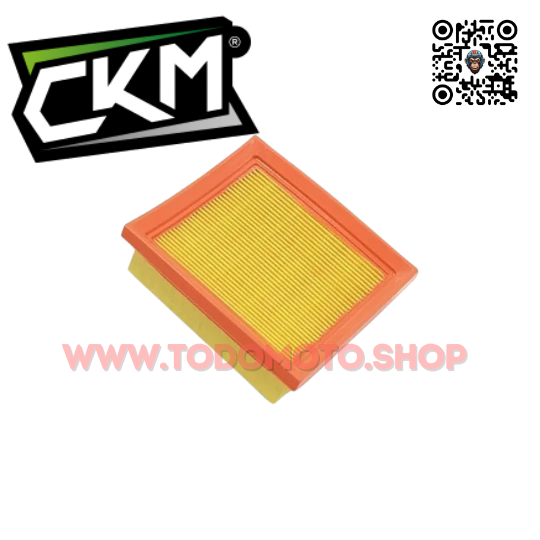 FILTRO AIRE CKM - SKUA/ SAHEL/ SIRIUS/ ZR/ TRIAX/ COLT/ BROSS/ XR 125/ X3M - CKM0465