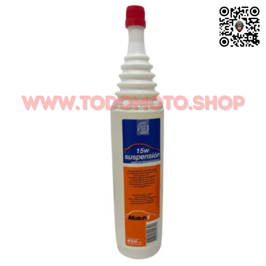ACEITE 2T - CENTRIFUGO PARA MOTOR 2T - MATCH1 - 450ML (LUBRICANTE)
