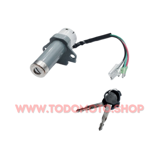 LLAVE CONTACTO - SKUA/ RX/ S2/ SAHEL/ TRIAX/ ZR/ VC 150 (CORTA) - HADA