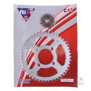 KIT CORONA/PIÑON - 48/14-428 YAMAHA XTZ 125 - REINF