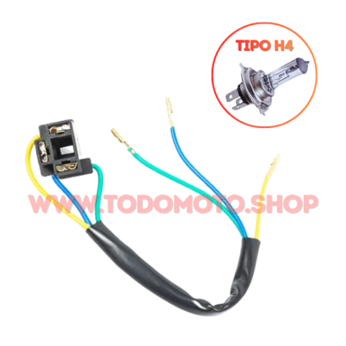 PORTA LAMPARA TIPO H4 - UNIVERSAL