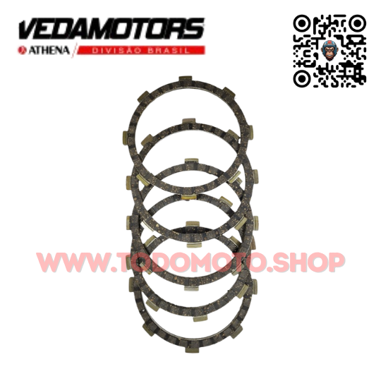 DISCOS EMBRAGUE - YAMAHA YBR 125 / XTZ 125 - VEDAMOTORS